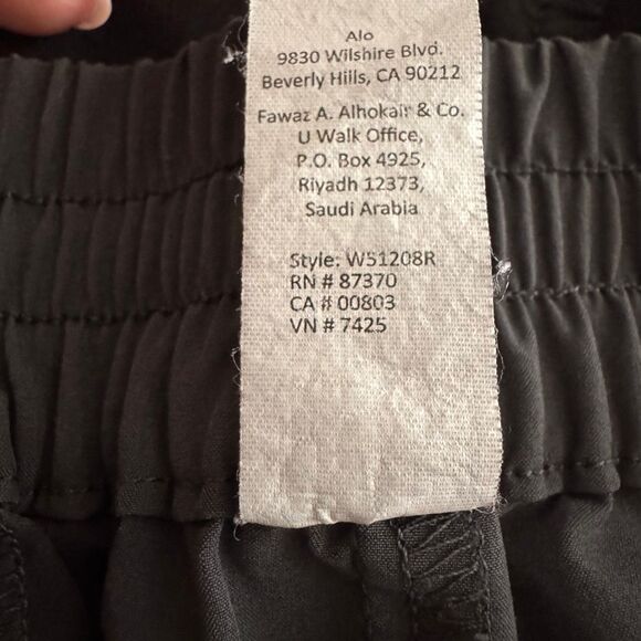 Alo High-Waist Pursuit Trouser L Anthracite Hemmed - Picture 8 of 8